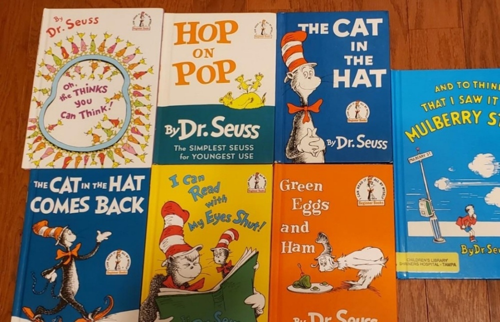 7 books from Dr. Seuss